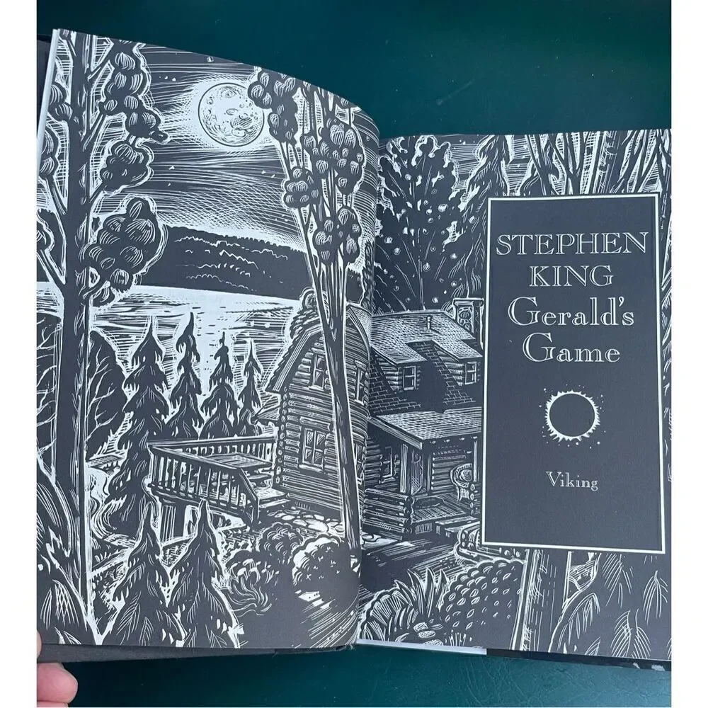 Stephen King Gerald’s Game HardCover Book-1st Edition